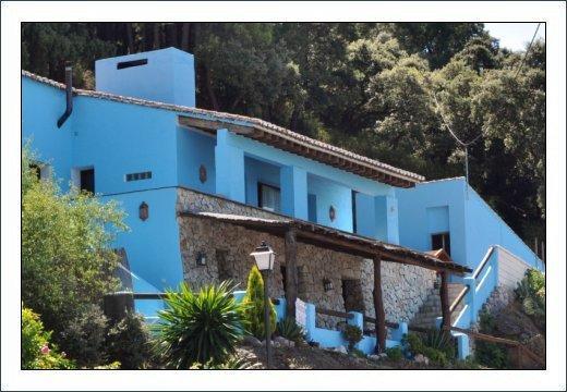 Casas Rurales Juzcar Centro ภายนอก รูปภาพ