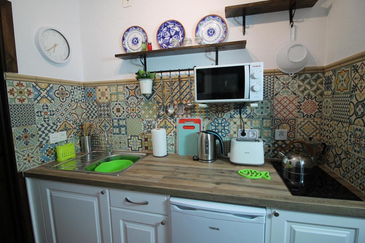Casas Rurales Juzcar Centro ภายนอก รูปภาพ